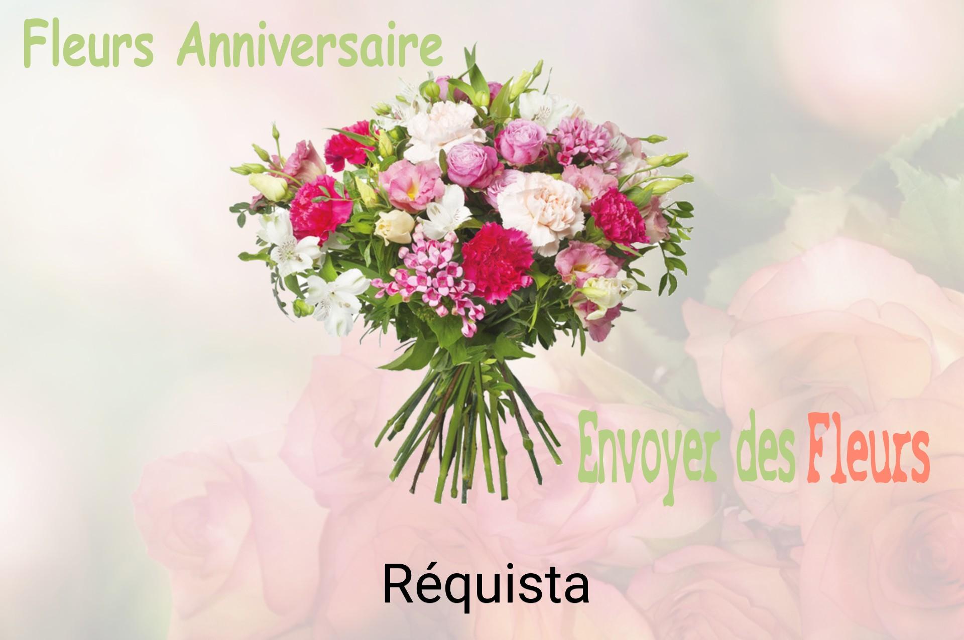 Bouquet de fleurs d’anniversaire livré à Réquista